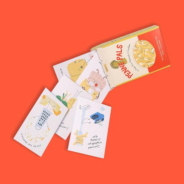 Penne Pals Notecard Set