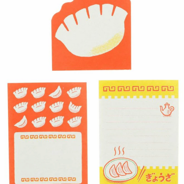 Red Dumpling Memo Pad