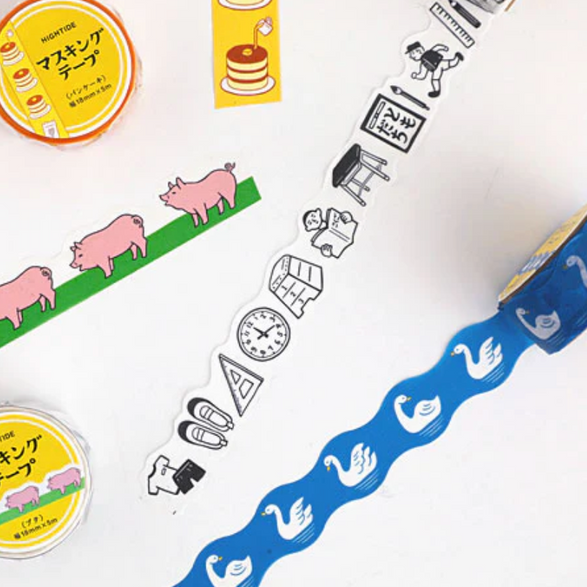Swan Retro Washi Tape (18mm)