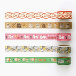Cat Crowd Retro Washi Tape