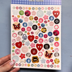 Button Sticker Sheet