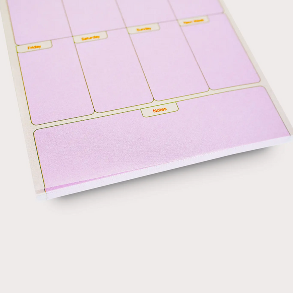 Weekly Planner Sticky Notes