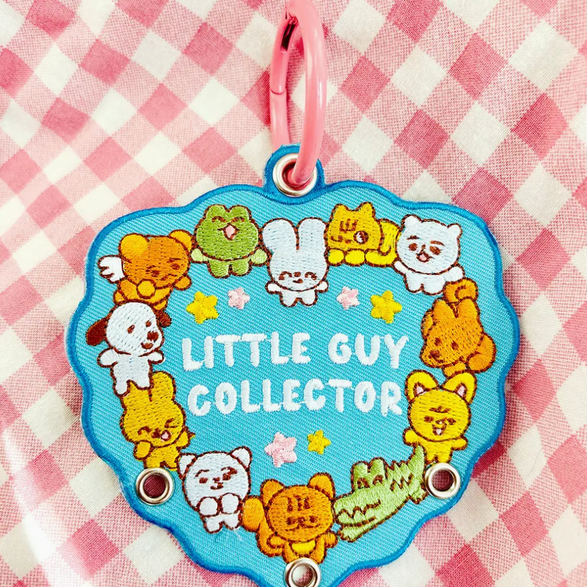 Little Guy Collector Embroidered Keychain