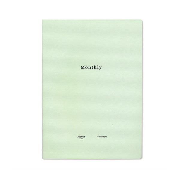Undated Laconic Style Planner: Monthly