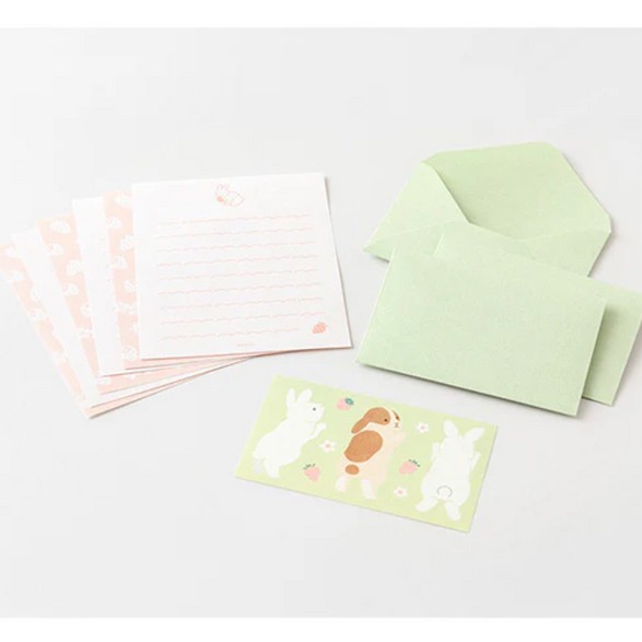 Mini Hungry Rabbit Letter Set