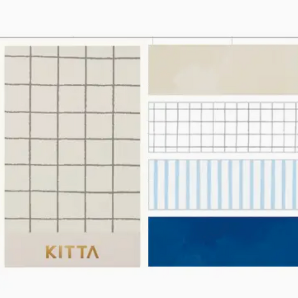 Kitta Tab Washi Stickers - Minimal