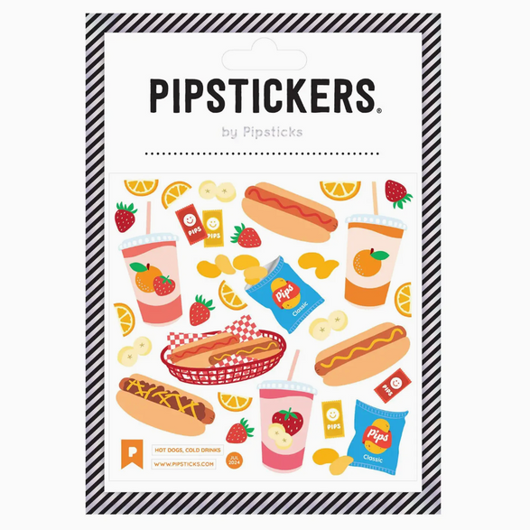 Hot Dogs Sticker Sheet