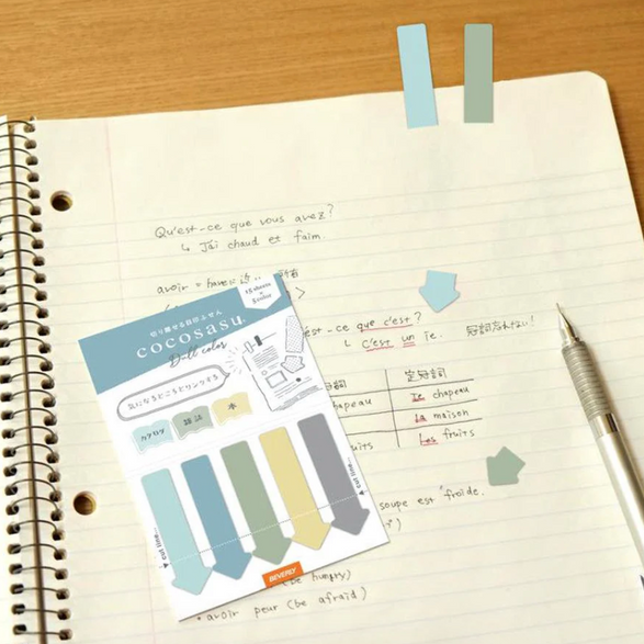 Pastel Arrow Sticky Notes - 2 color options