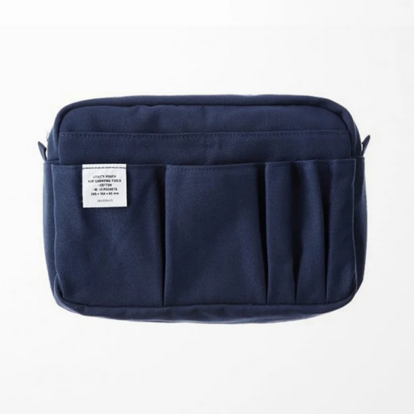 Large Delfonics Pouch - Navy