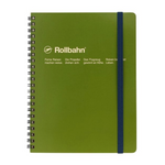 Graph Rollbahn Notebook: Olive (5.5x7)