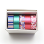 MT Bright Patterns Washi Tape - Set of 5