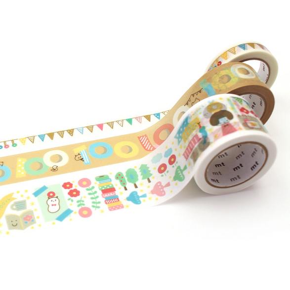 MT Mizutama Washi Tape - Set of 3
