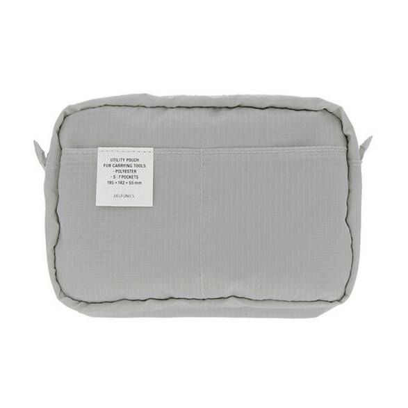 Delfonics Nylon Pouch - Grey