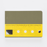 Stalogy Yearly Planner Notebook (Graph Paper) - Green B6