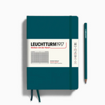 Leuchtturm Graph Notebook: Pacific Green