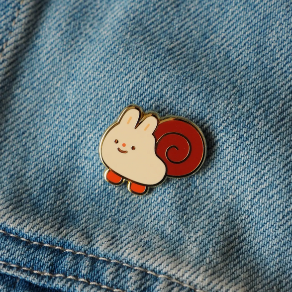 Snail Enamel Pin
