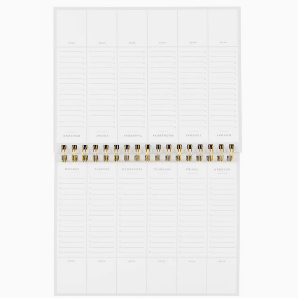 Spiral Weekly Planner
