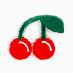 Cherries Embroidered Sticker Patch