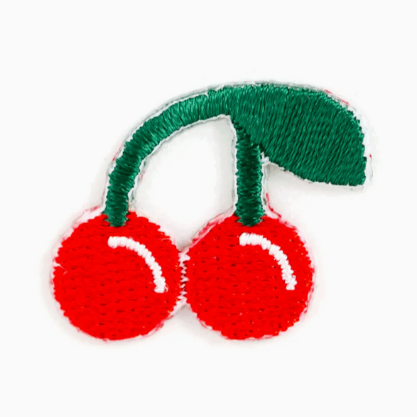 Cherries Embroidered Sticker Patch