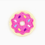 Pink Doughnut Embroidered Sticker Patch