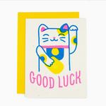 Good Luck Colorful Cat