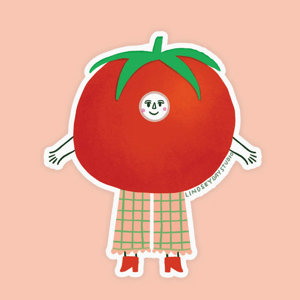 Tammy Tomato Sticker