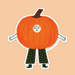 Paula Pumpkin Sticker
