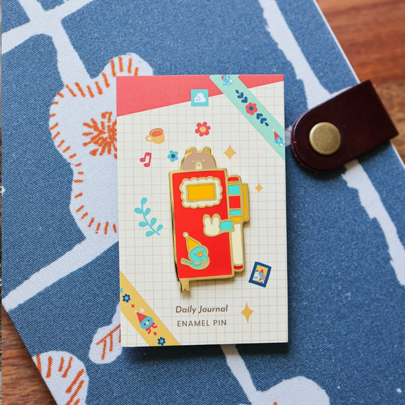 Daily Journal Enamel Pin