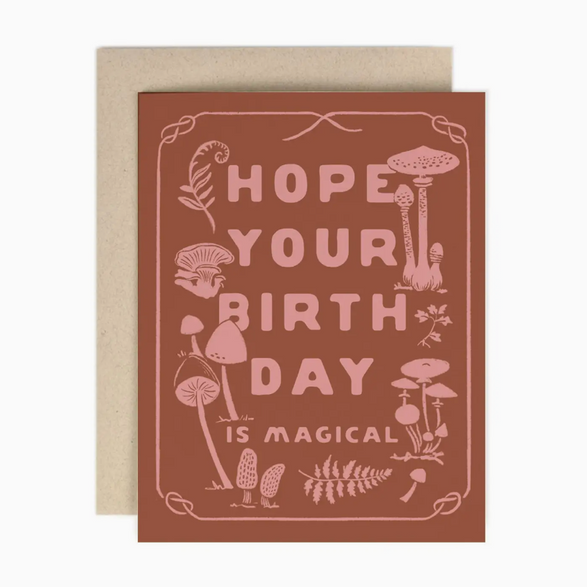Magical Mushroom Birthday