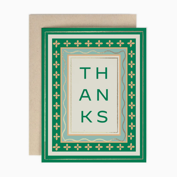Thanks Green Border