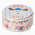 Puppy Overlapping Washi Tape