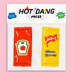 Ketchup & Mustard Iron-On Art Sheets (2)