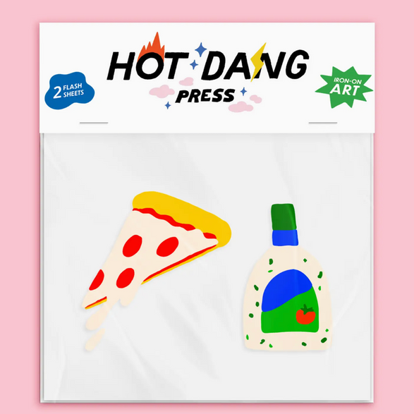 Pizza & Ranch Iron-On Art Sheets (2)