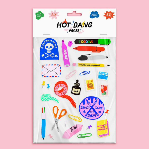 Stationery Addict Iron-On Art Sheets (2)