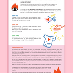 Rainbow & Cloud Iron-On Art Sheets (2)