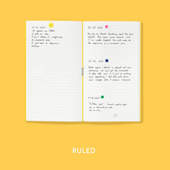 Log Refillable Planner Refill - Lined