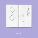 Log Refillable Planner Refill - Blank