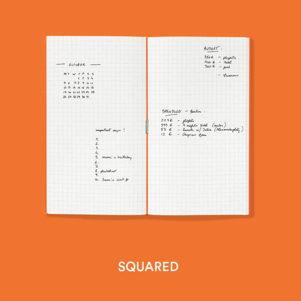 Log Refillable Planner Refill - Graph