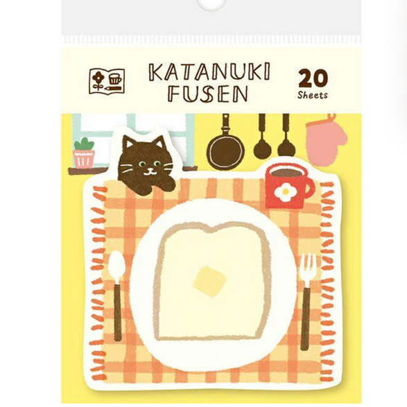 Breakfast Cat Sticky Notes