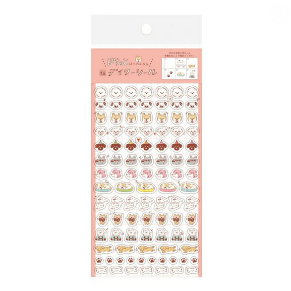 Pink Dogs Sticker Sheet
