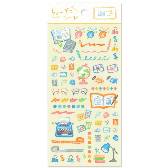 Travel Journal Choko Sticker Sheet