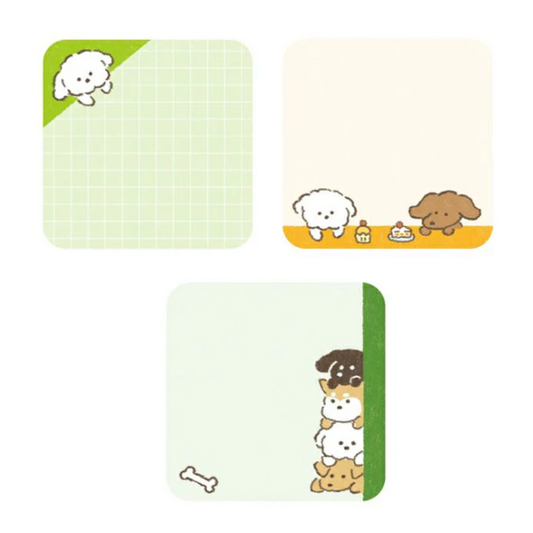 Mini Dog Sticky Notepad
