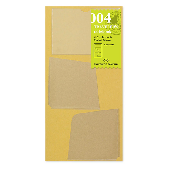 Traveler's Notebook 004 - Pocket Sticker Refill