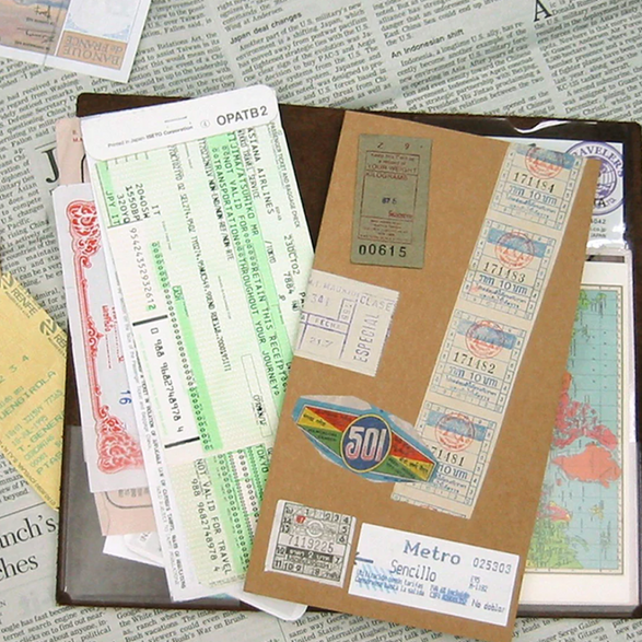 Traveler's Notebook 004 - Pocket Sticker Refill