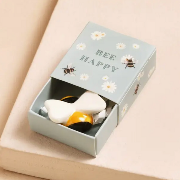 Tiny Bee Ceramic Sculpture