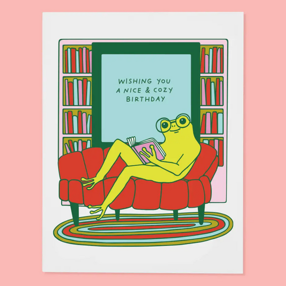 Cozy Birthday Frog