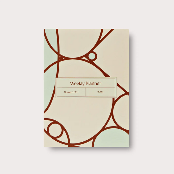 2026 Weekly Planner: Numero (A5)
