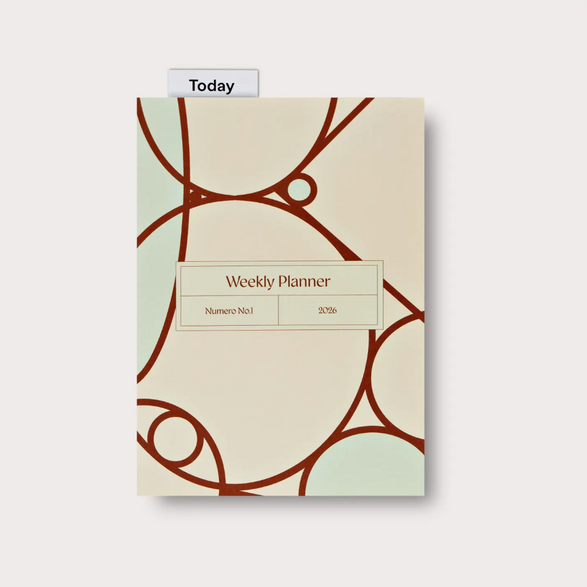 2026 Weekly Planner: Numero (A5)