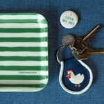 Chicken Patch Keychain