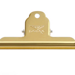 Penco Large Gold Metal Clip